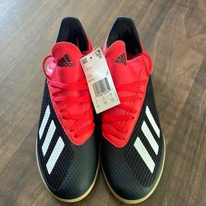 Adidas Indoor Shoes.  X 18.3 soccer shoes 5.5